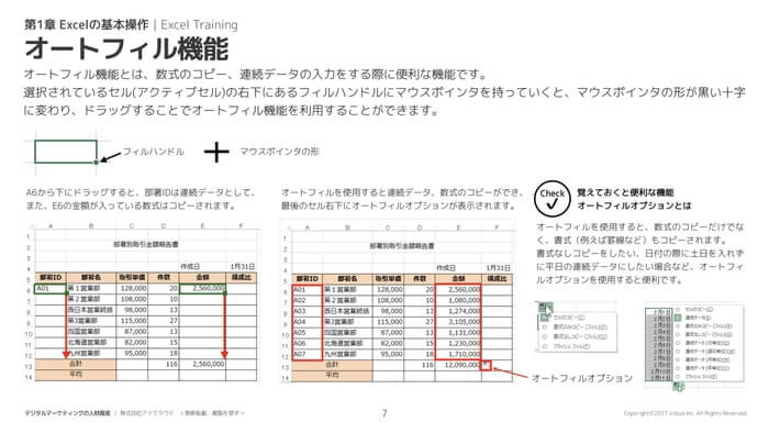 オートフィル機能